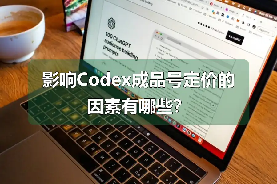 影响Codex成品号定价的因素有哪些?